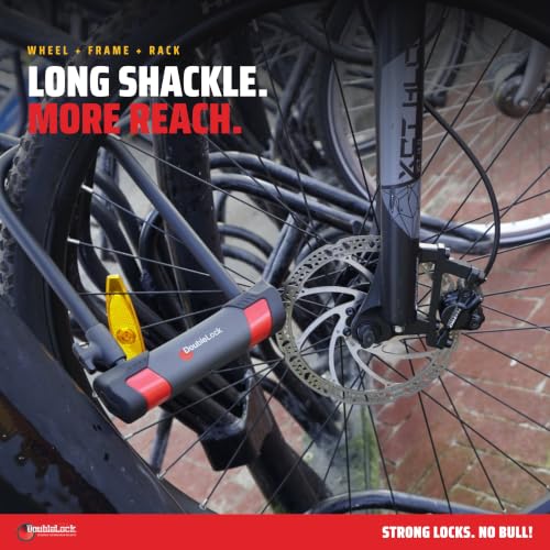 Grizzly U-Lock Heavy-Duty Bike Lock for Bicycles & Scooters