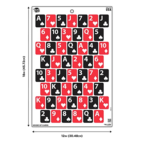 Fun Shooting Targets Pack - 8 Assorted Designs, 12x18 Inches
