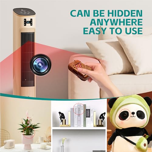 1080P DIY Nanny Camera for Home Mini Camera with 64GB Card Indoor Security Camera for Room with Motion Detection