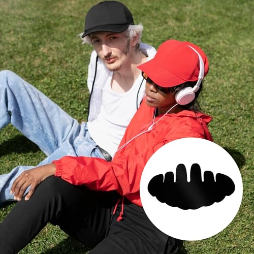 Hat Shapers Inserts - Flexible Washable Cap Fitter - Black
