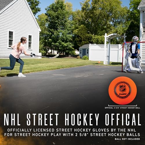 Youth Small Street Hockey Gloves - Franklin Sports NHL 10"