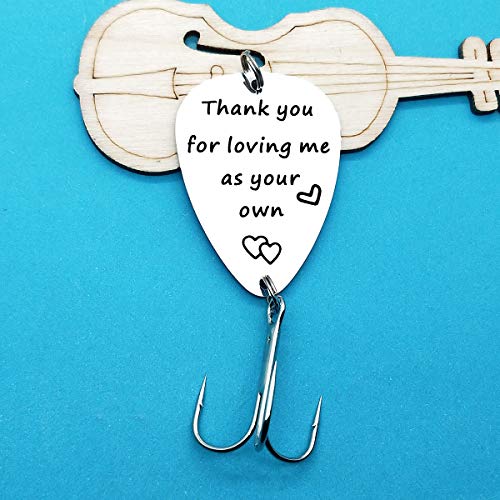 Engraved Fishing Lure Gift for Stepdad - Father's Day & Birthday