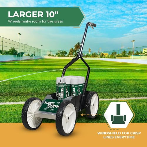 Athletic Field Marker Line Painting Machine - Foldable & Versatile