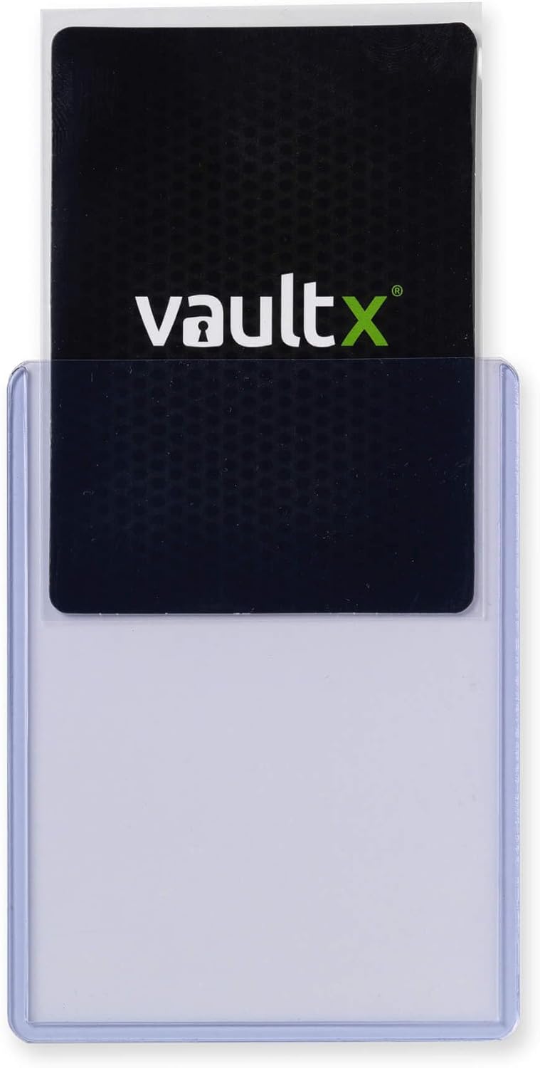 Vault X Toploaders | Premium 35pt Trading Card Holders | Extra Thick Clear Protection | 3" x 4" (100 Pack)