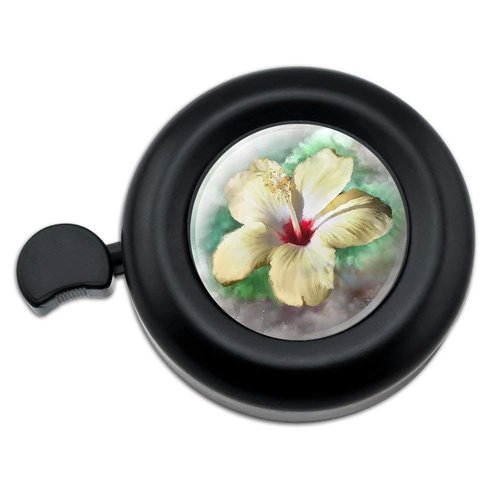 GRAPHICS & MORE Tropical Yellow Hibiscus Flower Hawaiian Vacation Bicycle Handlebar Bike Bell