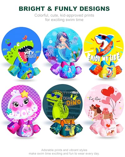 Toddler Swim Vest with Floaties for Water Play, Ages 1-2