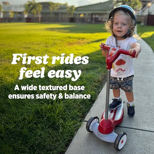 Kids Beginner Scooter for Ages 2-5 - Extra Wide Base & 2 Front Wheels