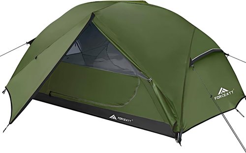 Forceatt Waterproof Camping Tent for 2-3 People | Lightweight, Windproof, 4-Season Design