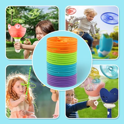 Outside Toys for Kids Ages 4-8- Flying Discs Supplement Set, 24 Pack