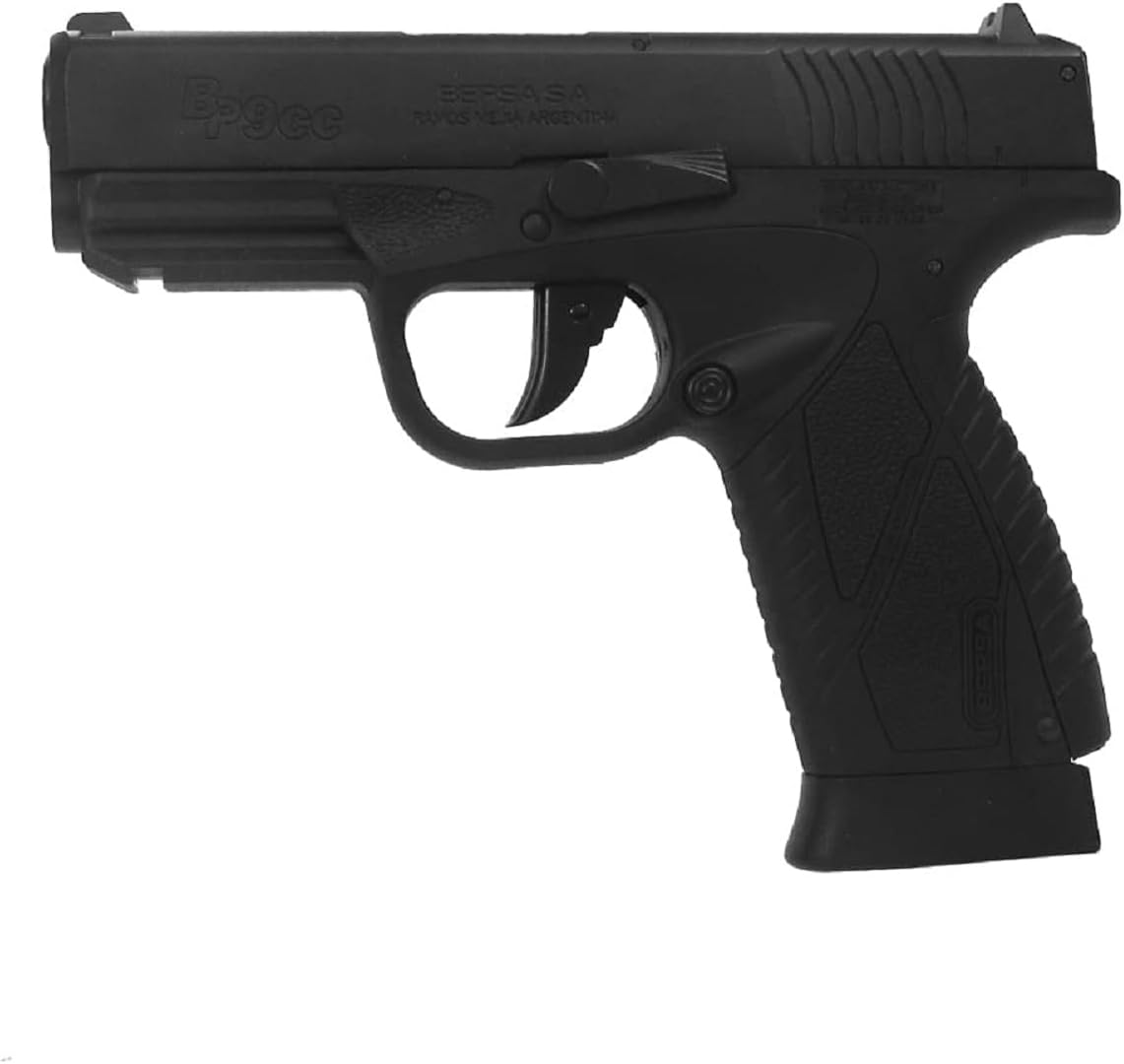 ASG BERSA BP9CC .177 Caliber Steel BB Gun Pistol - Non-Blowback Design for Precision Shooting