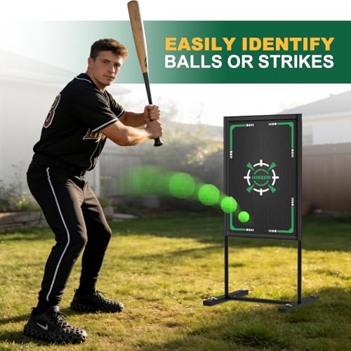 Hikeen Steel Baseball Strike Zone Target for Wiffle & Blitzball Practice