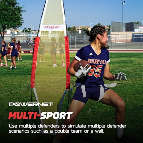 PowerNet Portable Defender Dummy for Football, Soccer, Basketball Training