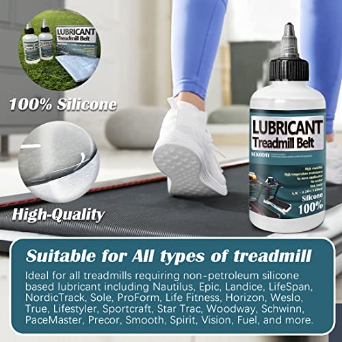 Silicone Treadmill Belt Lubricant - 4 Ounce Bottle