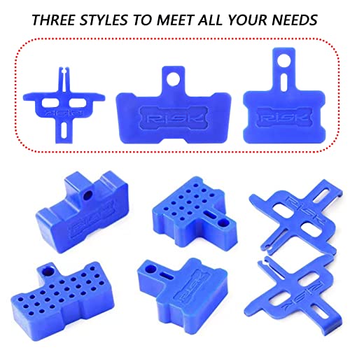 6-Pack Bike Brake Pad Spacers for Disc Brakes