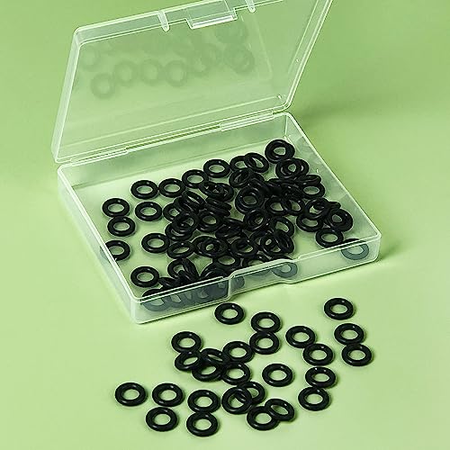 Wacky Rig O-Rings for Senko Stick Baits - 100 Pack Silicone Fishing Rings