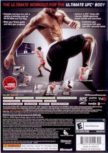 UFC Personal Trainer for Xbox 360 - MMA Fitness Game