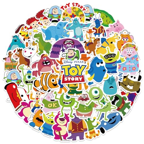 50PCS Vinyl Stickers for Phone, Water Bottle, Laptop - A