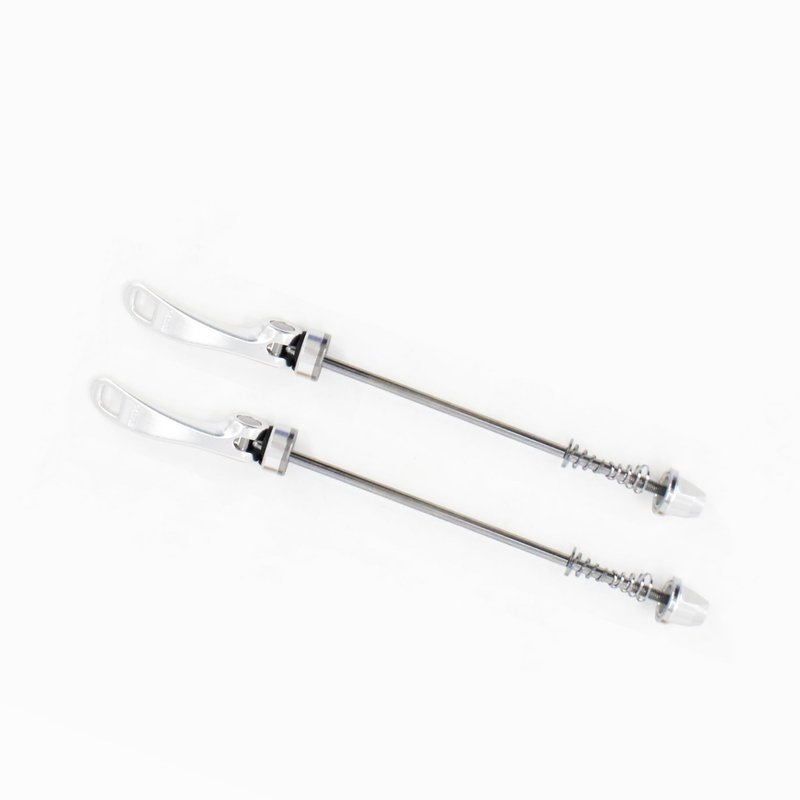 rningo 1 Pair Bike Skewers Ultralight Quick Release Skewers Front Rear Set 115/151 mm Fit for MTB/Road Bike (Sliver)