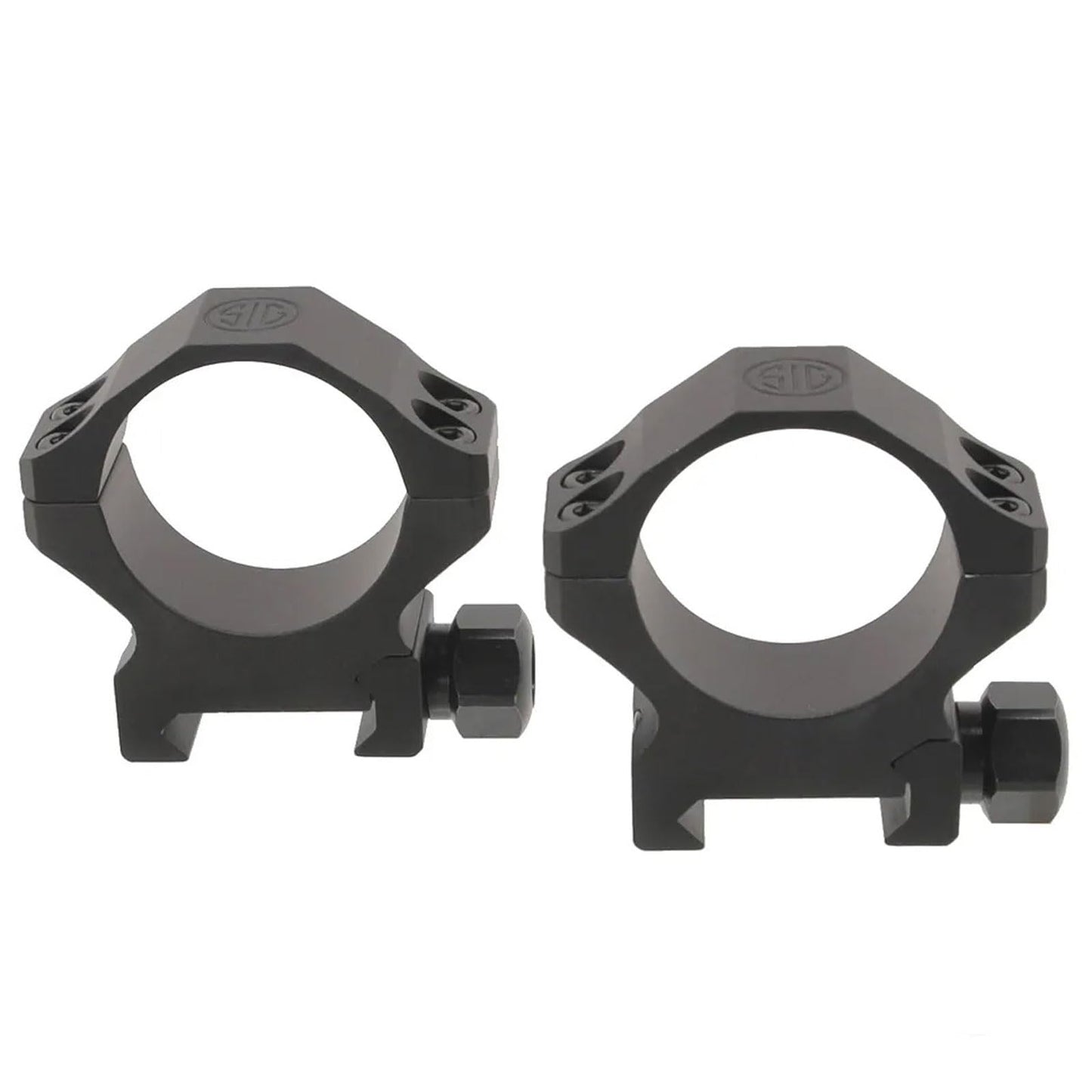 Sig Sauer Alpha1 35mm Tactical Hunting Shooting Durable Aluminum Powder Coated Mounting Scope Rings | Extra-High 1.53"