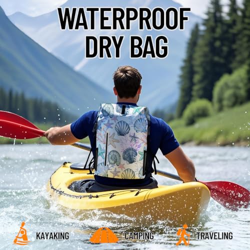Waterproof Dry Bag Backpack 5L Roll Top - Blue2