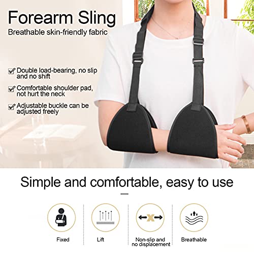 KooingTech Arm Sling Shoulder Immobilizer for Arm & Elbow Injury