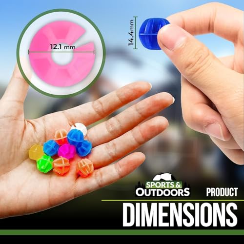 36 Pcs Colorful Bike Spoke Beads - Easy Clip-on Decorations