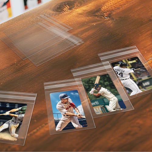 Trading Card Team Bags for 3x4 Inch Top Loaders - 100 Pcs Standard