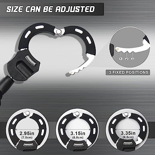 Heavy Duty Bike Lock Chain - 36.22 inch Security Lock - Black