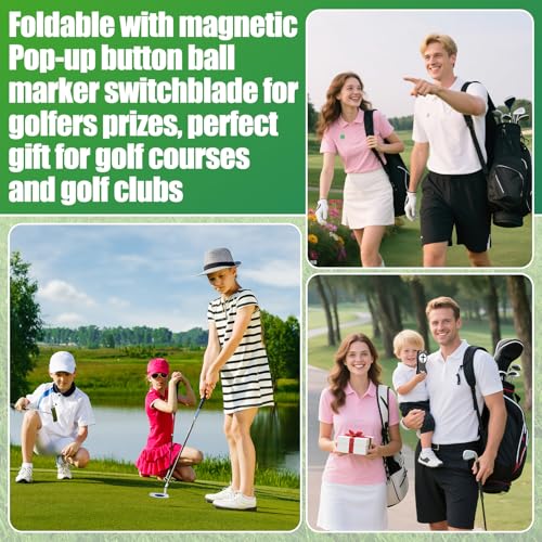 Golf Divot Repair Tool with Magnetic Ball Marker - Black