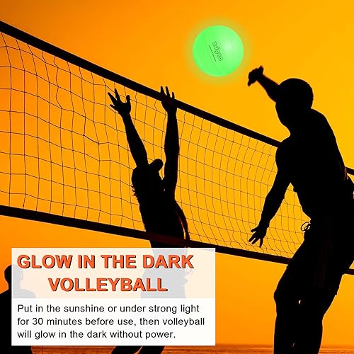 12FT Portable Volleyball Net with Adjustable Height - Indoor & Outdoor