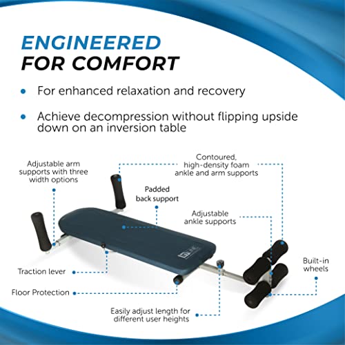 InLine Back Stretch Bench for Spinal Decompression Therapy