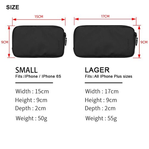 YKYWBIKE Cycling Essentials Case, Cell Phone Bag, Mountain Bike Tools Kit Pouch for Jersey Ebike Bicycles, Waterproof Sweat-proof Dirt-resistant