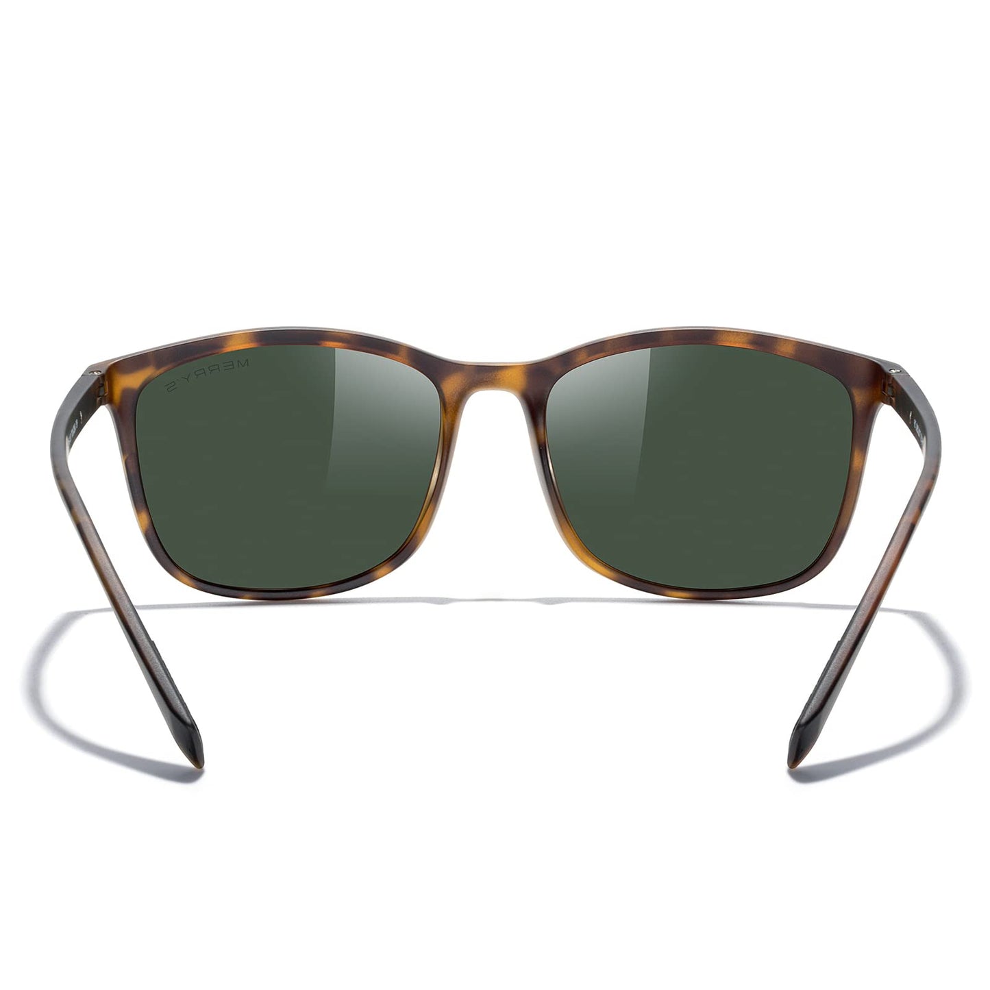 MERRY'S Square Polarized Sunglasses for Men Women Ultralight Shades Driving Fishing Golf UV400 S8668