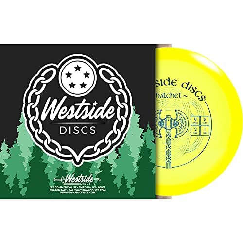 Westside Discs VIP Hatchet Disc Golf Fairway Driver - Understable, 170-176g, Turquoise
