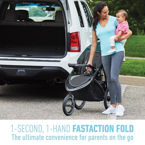 Graco FastAction Jogger LX Stroller - One-Hand Fold, ICS Compatible