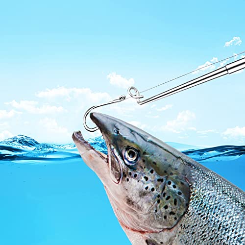 3-Piece Stainless Steel Fish Hook Remover Tool Set with Magnetic Tip