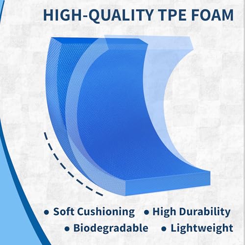 Large Foam Balance Pad for Physical Therapy - Blue (15.7x12.99x2in)
