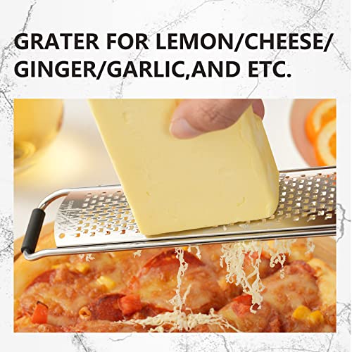 Stainless Steel Lemon Zester Grater - Handheld Food Tool