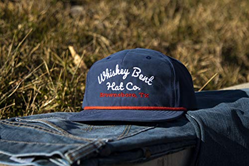 Frio Hat Snapback Rope Blue - One Size Adjustable Vintage Baseball Cap by Whiskey Bent