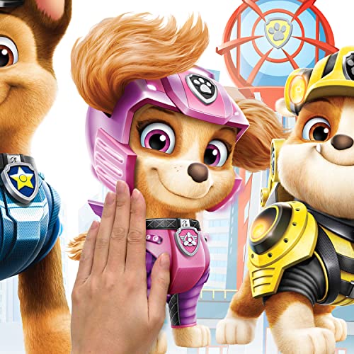 RoomMates Paw Patrol Peel and Stick Giant Wall Decals with Alphabet - 18 x 226.32 inches, Repositionable Kids Room Decor