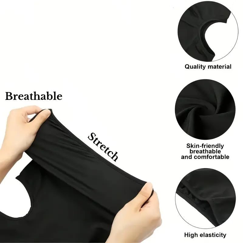 Kids Cycling Balaclava Breathable Sun Protection Face Mask - Black