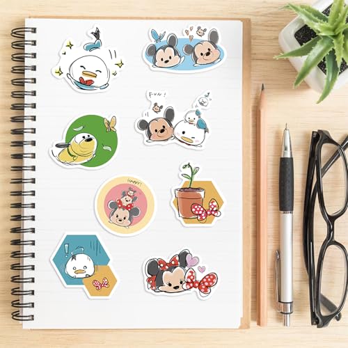 50-Piece Waterproof Vinyl Sticker Set - Style E