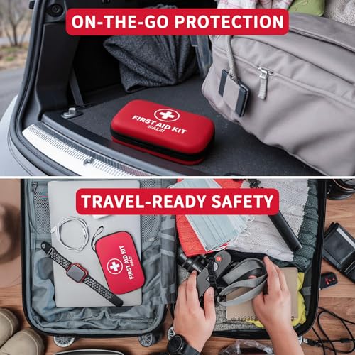 184-Piece All-Purpose First Aid Kit - Portable Emergency Supplies