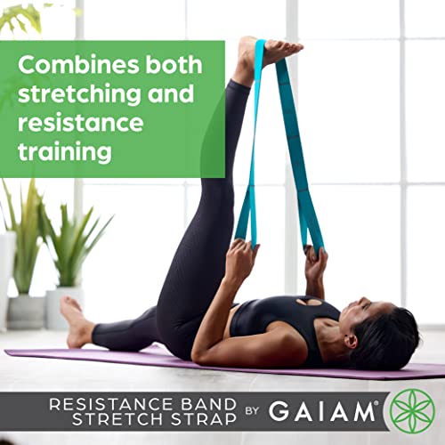 Resistance Band Stretching Strap - 39.75" with Loops - 1 EA