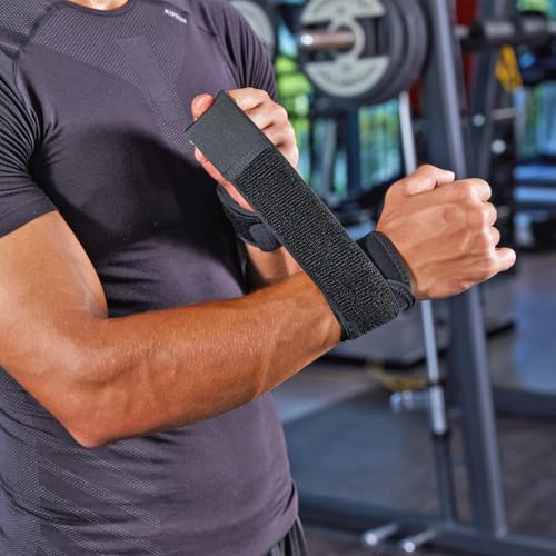 Adjustable Wrist Compression Strap Support - 2 Pack for Pain & Tendonitis