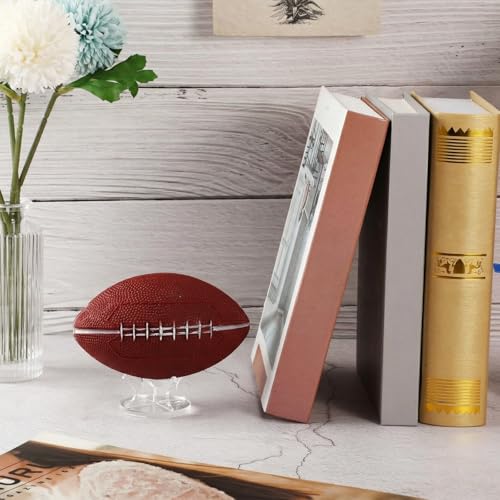 Acrylic Ball Display Stand Set - 3 Clear Holders for Sports Balls