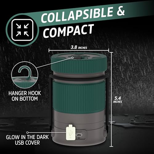 Energizer S-500 Hybrid Power Camping & Outdoor Solar Lantern 1 Pack 500 Lumens