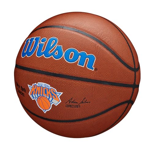 Wilson NBA Team Alliance Basketball New York Knicks Size 7 29.5"