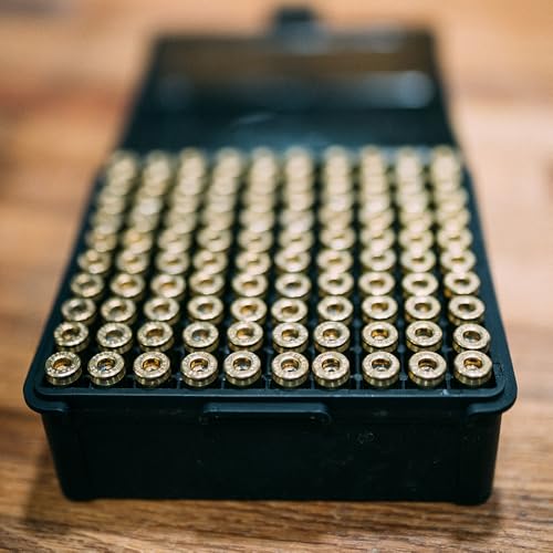 Hinge-Top Ammo Box for 100 Rounds - 17 Remington & More