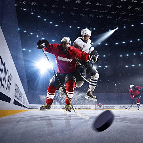 Ice Hockey Pucks - 25 Pack, Official 6oz Regulation Size, Black